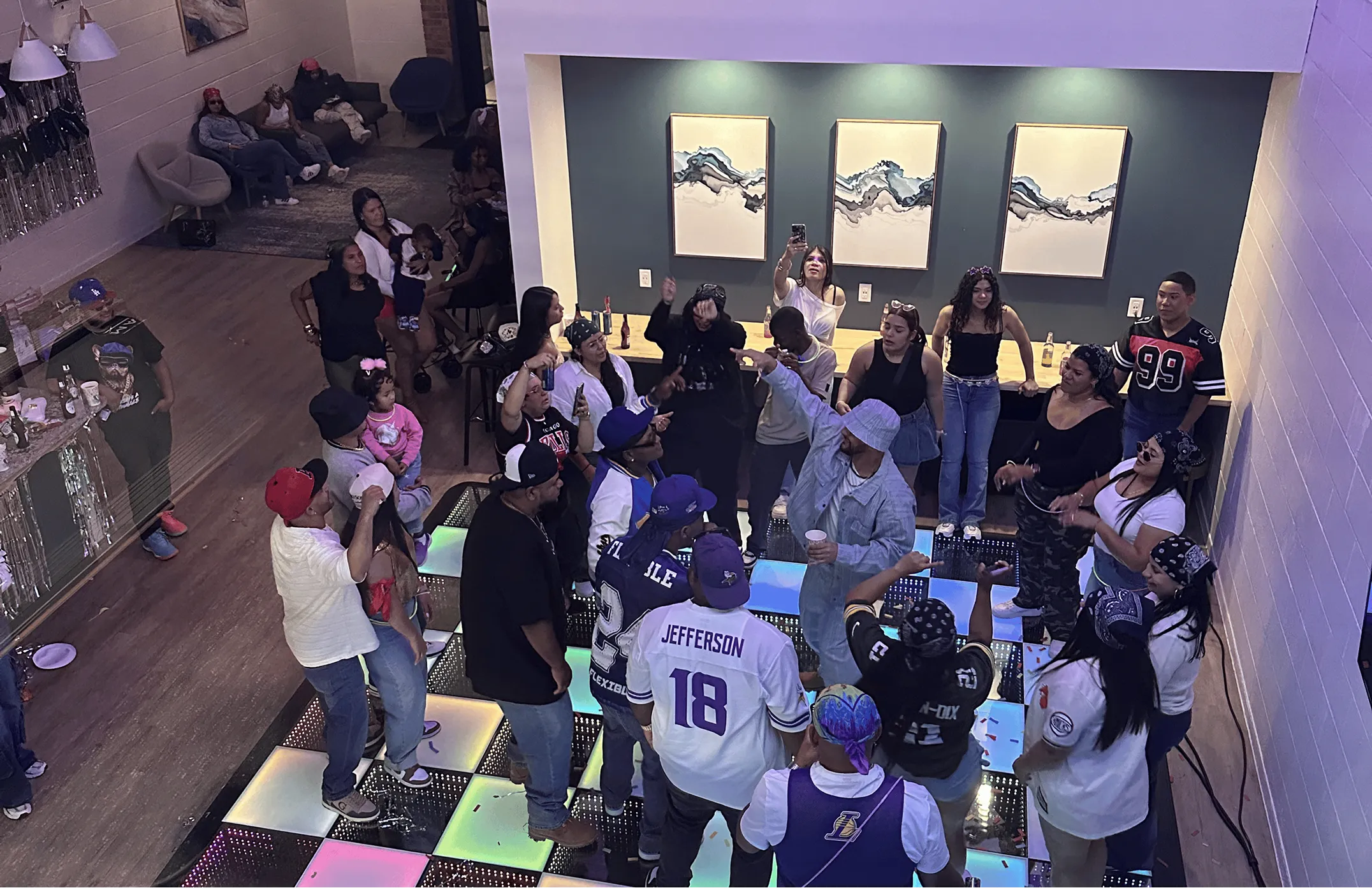 event production minneapolis led dance floor led screens lighting sound dj led robot wedding quinceanera corporate events