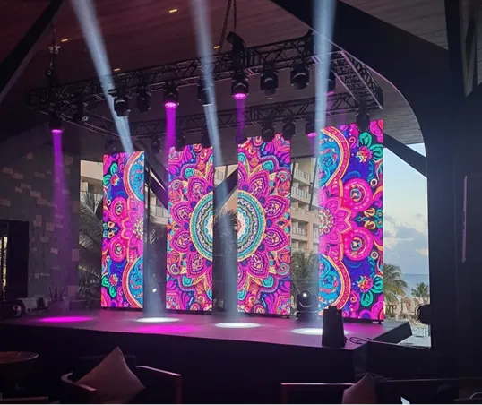 event production minneapolis led dance floor led screens lighting sound dj led robot wedding quinceanera corporate events