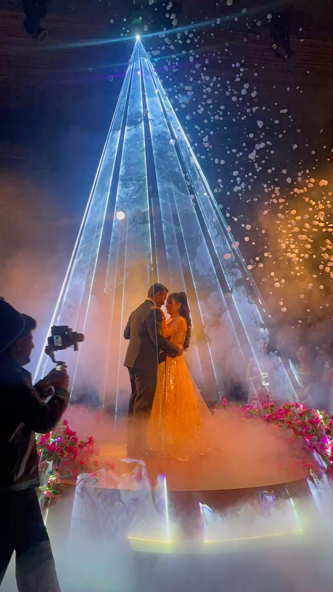event production minneapolis led dance floor lighting and dj setup